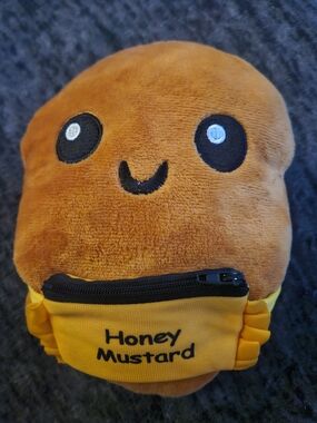 Ideal Toys Direct Ted The Chicken Nugget Honey Mustard Waist Pack 8" Plush